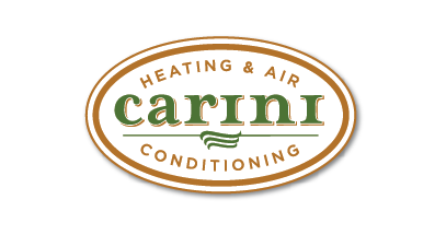 Logo for Carini Heating & Air Conditioning in a vintage oval design.