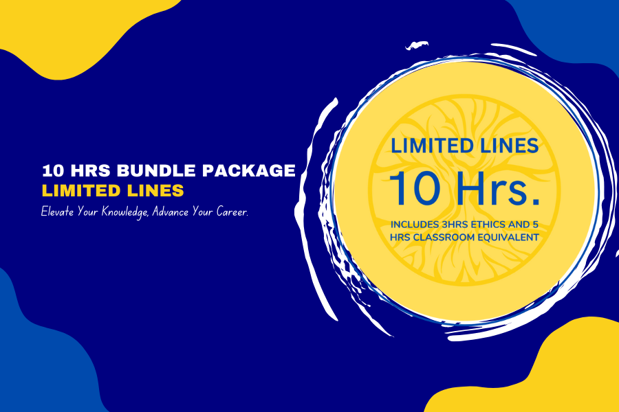 Texas Limited Lines 10 Hrs. Bundle Package