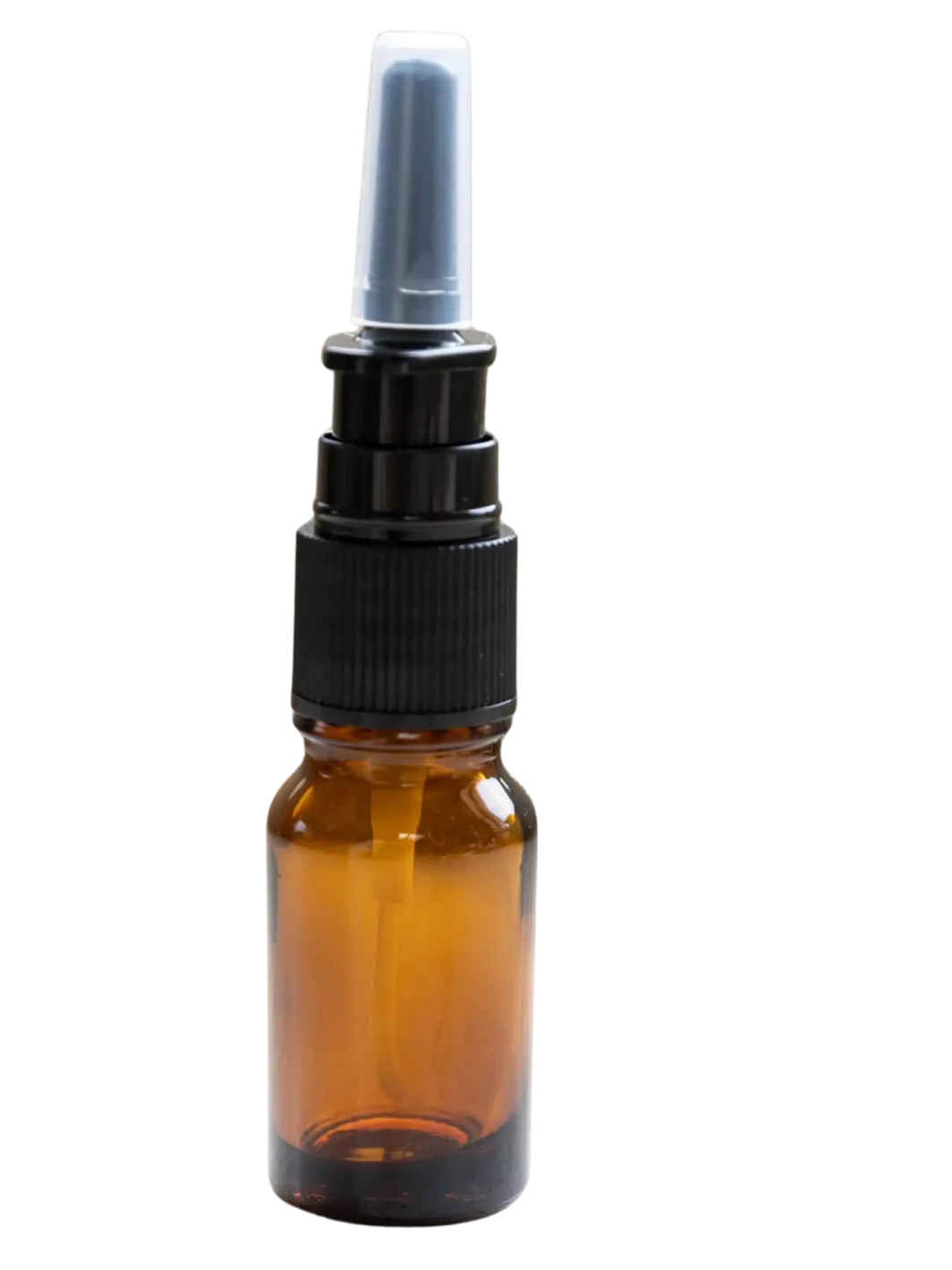 Premium Brown Glass Nasal Spray Bottle  10ml