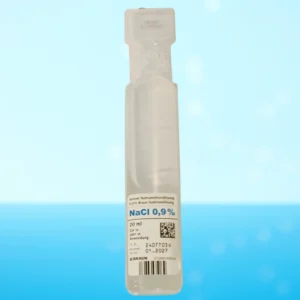 NaCl (0.9% Saline Solution) – 20ml  for injection and nasal sprays